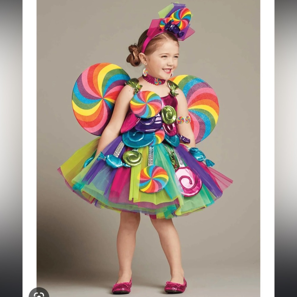 Chasing fireflies Candy Fairy costume 4T